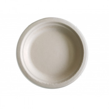 Gogreen Go Green kompostovateľné taniere z cukrovej trstiny Ø15 cm, 10 ks