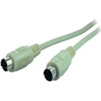 shiverpeaks BS78107-2 PS/2 kábel 1,8 m 6-pin Mini-DIN sivý
