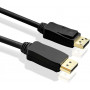 Secomp STANDARD DisplayPort 1.4 kábel, 2 m, čierny (11.55.3696)