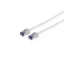 S Conn Maximum Connectivity Cat6a S/FTP patch kábel RJ45, 0,25 m, biela
