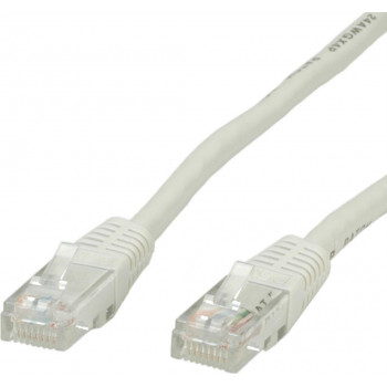 Secomp Cat5e U/UTP patch kábel RJ45, 7 m, béžový