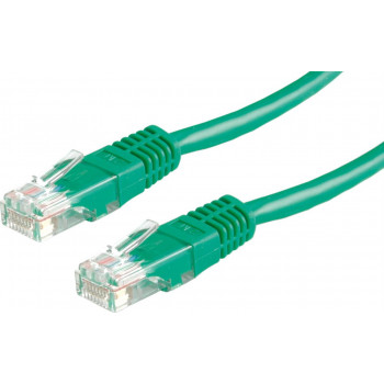 Secomp Cat6 U/UTP patch kábel RJ45, 1 m, zelený