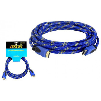 LTC High-Speed HDMI kábel, 5 m, 4K, modrá