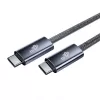 TB Braided USB 3.2 Gen 1 kábel USB-C na USB-C, 1 m, 100 W, čierna