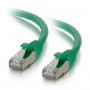 Mercodan Cat6a S/FTP patchkabel RJ45, 2 m, zelený