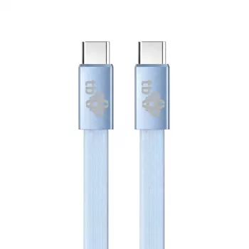 TB USB 2.0 kábel USB-C na USB-C, 1 m, 60 W, modrý