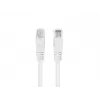 Lanberg Cat5e U/UTP patch kábel RJ45, 0,25 m, biely, balenie 10 ks