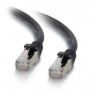 Mercodan Cat6a S/FTP patch kábel RJ45, 1,5 m, čierny (371918015)