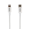 Gizzu USB-C na Lightning kábel, 1,8 m, 27 W PD, biely (GCPU2L18)