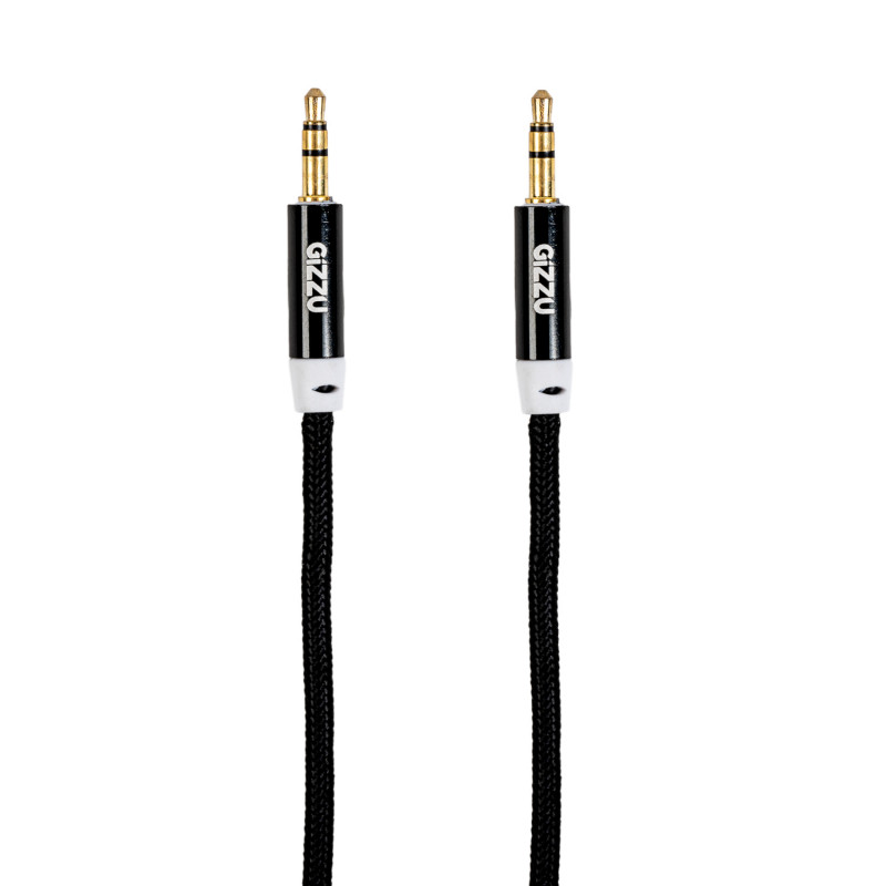 Gizzu 3,5 mm AUX kábel 2 m – čierny