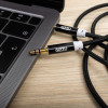 Gizzu 3,5 mm AUX kábel 2 m – čierny