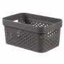 Curver Infinity Recycled box 4,5 l, 27x19x12 cm, tmavosivý