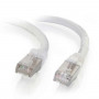Mercodan Cat6a S/FTP patch kábel, 0,25 m, biely