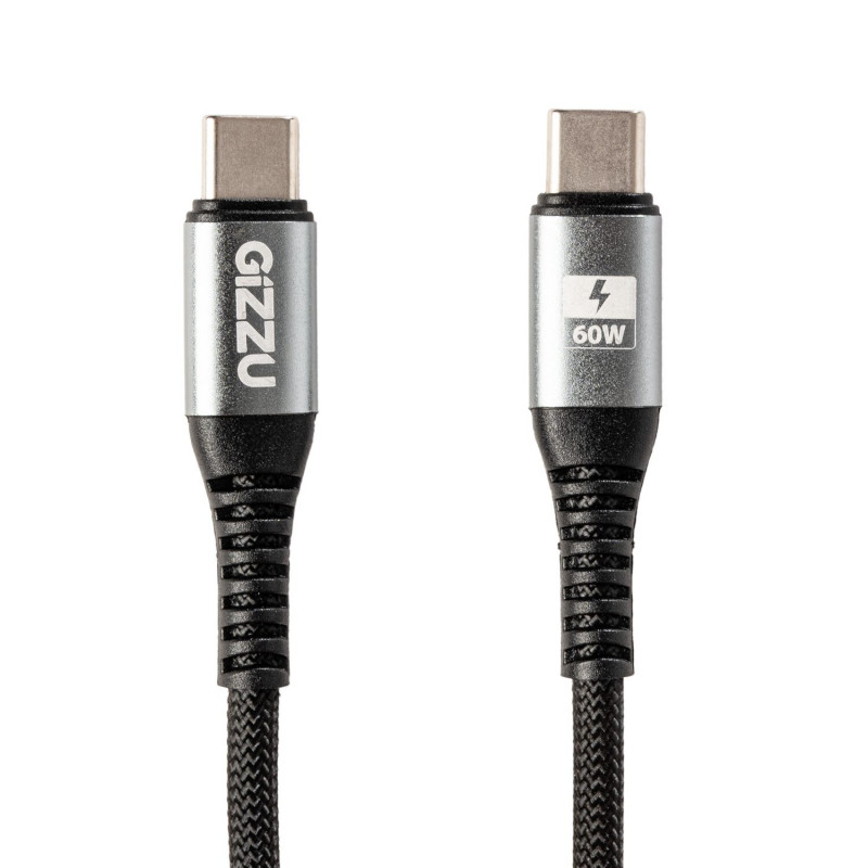 Gizzu USB-C na USB-C kábel 60W 480Mbps, 1 m
