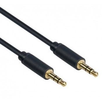 Mercodan Pro Minijack 1,0 m, Ultra Soft audiokábel