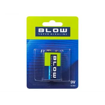 BLOW Super Alkaline 9V 6LR61 batéria (blister)