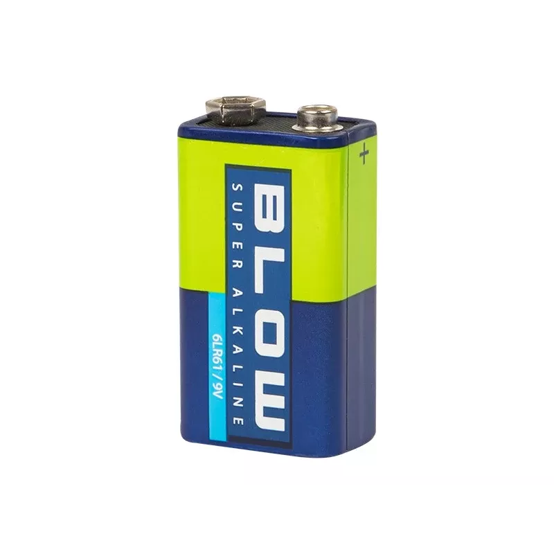 BLOW Super Alkaline 9V 6LR61 batéria (blister)
