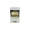 Logilink RJ45 spojka samec-samec, Cat.5e, tienená, plastové puzdro