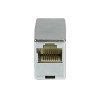 Logilink RJ45 spojka samec-samec, Cat.5e, tienená, plastové puzdro