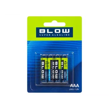BLOW Super Alkaline batérie AAA LR3, 4 ks (blister)