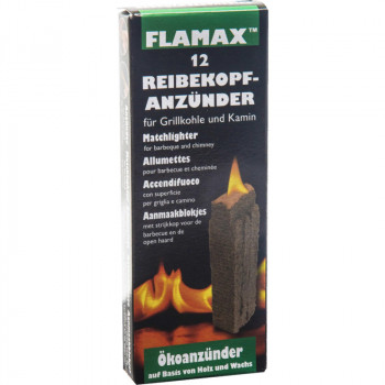 Flamax ekologické zapaľovacie kocky/zápalky 12 ks