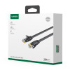 Ugreen plochý Cat6 U/UTP patch kábel RJ45, 0,5 m, čierny