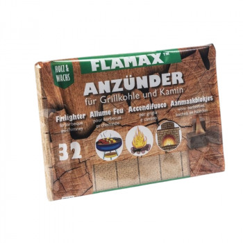Flamax ekologické zapaľovacie kocky, 32 ks