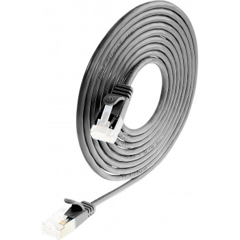 Wirewin Slim Cat6a U/FTP patch kábel RJ45, 3 m, čierny