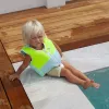 Sunnylife plavecká vesta (2-3 roky) – Salty the Shark Aqua Neon Yellow
