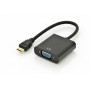 Mercodan adaptér Mini-HDMI (konektor samec) na VGA (konektor samica)