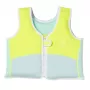 Sunnylife detská plavecká vesta (3-6 rokov) – Aqua Neon