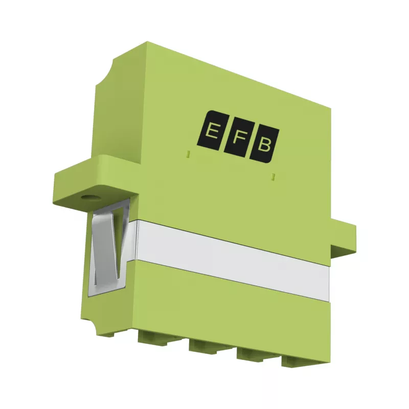 EFB Elektronik spojka LC Quad OM5, limetkovozelená (53335.1OM5)