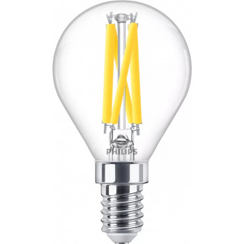 Philips LED classic WarmGlow žiarovka 60W E14, kvapka, číra, stmievateľná