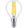 Philips LED classic WarmGlow žiarovka 60W E14, kvapka, číra, stmievateľná