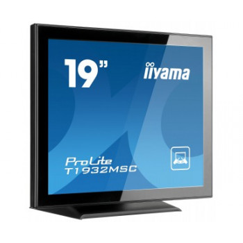 iiyama ProLite T1932MSC-B2X 19 palcový (48,3 cm) projekčne kapacitný 10-bodový dotykový monitor, 5:4, 1280x1024, DVI, VGA, čierna