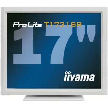 iiyama ProLite T1731SR-W1 17 palcový (43,2 cm) rezistívny dotykový monitor, 5:4, 1280x1024, DVI, biela