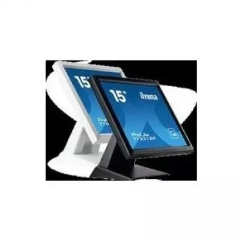 iiyama ProLite T1531SR-B3 15 palcový (38,1 cm) rezistívny dotykový monitor, 4:3, 1024x768, DVI, VGA, čierna