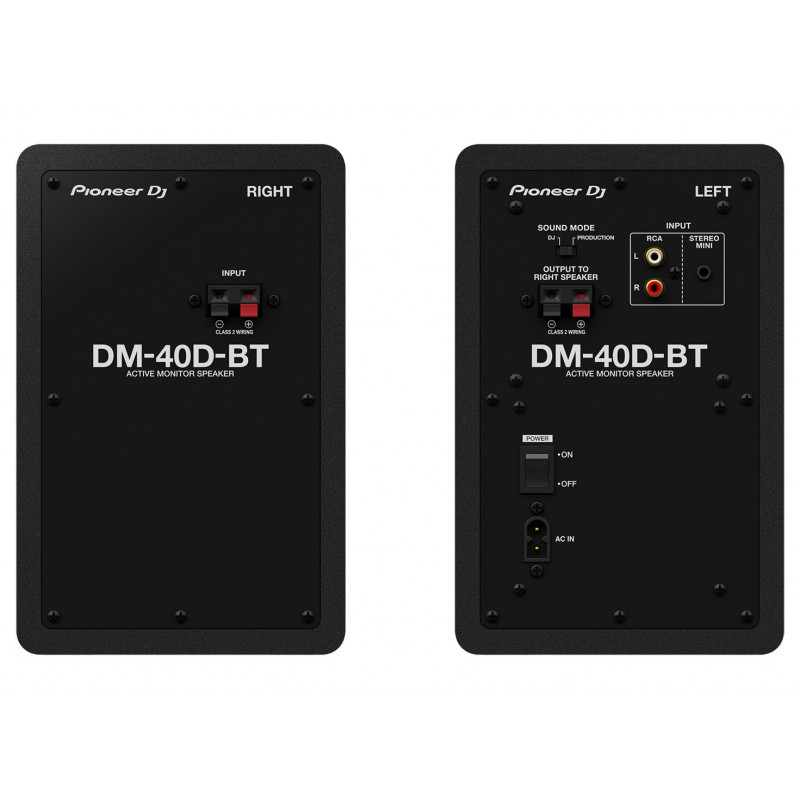 Pioneer DM-40D-BT reproduktory 2-pásmové čierne káblové & bezdrôtové 38 W