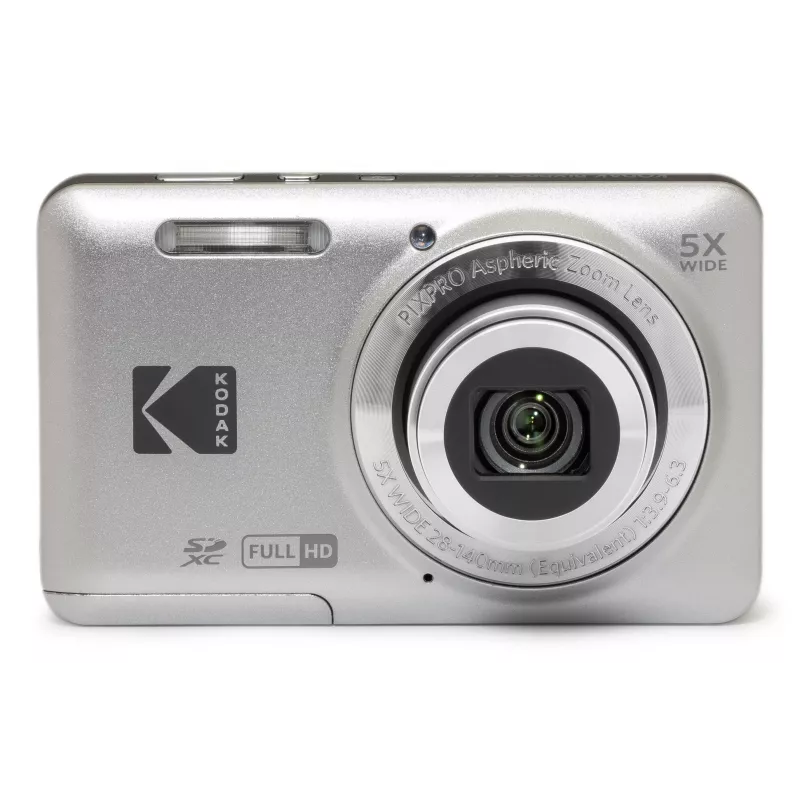 Kodak FZ55 digitálny fotoaparát, strieborný