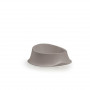 Stefanplast koryto na krmivo Chic 0,35L 18x18x7cm svetlosivá