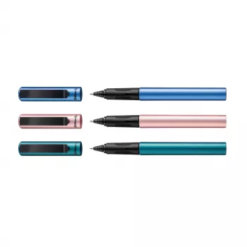 Pelikan Pina Colada rollerball pero, balenie 12 ks, kovové telo a uzáver, čierne (605502)