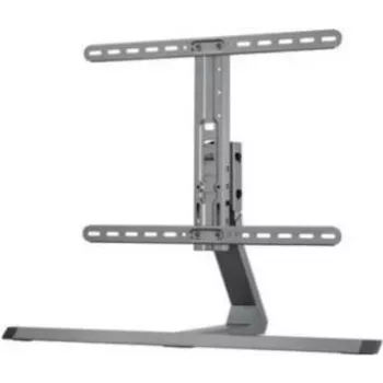 Hagor HA Tablestand L stolový stojan pre 55-75 palcové LCD displeje, VESA do 600 x 400 mm, strieborný