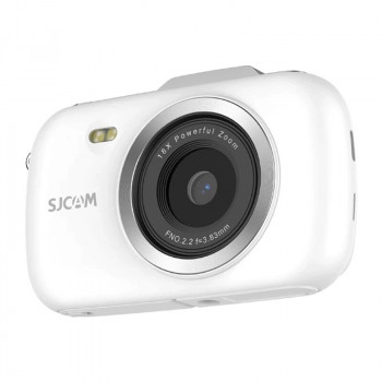 SJCAM ZV100 kompaktný digitálny fotoaparát, biela