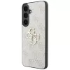 Guess Leather 4G Metal Logo puzdro pre Samsung Galaxy S26 FE, ružové