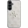 Guess Leather 4G Metal Logo puzdro pre Samsung Galaxy S26 FE, ružové