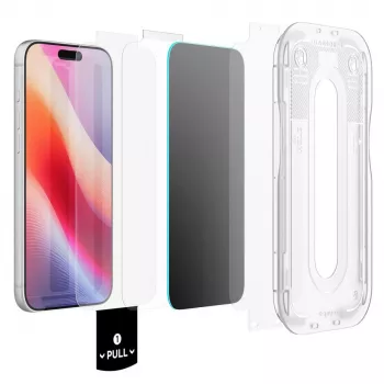 Spigen Glas.TR EZ Fit Pro HD AC Privacy ochranná fólia na displej pre iPhone 18 Pro Max, balenie 2 ks