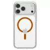 Spigen Ultra Hybrid MagSafe puzdro pre iPhone 17 Pro Max / 18 Pro Max, priehľadné/oranžové (ACS12122)