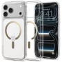 Spigen Ultra Hybrid MagSafe puzdro pre iPhone 17 Pro / 18 Pro, priehľadné/zlaté (ACS12157)