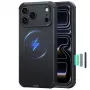 ESR Cyber Tough MagSafe puzdro pre iPhone 17 Pro / 18 Pro, čierna