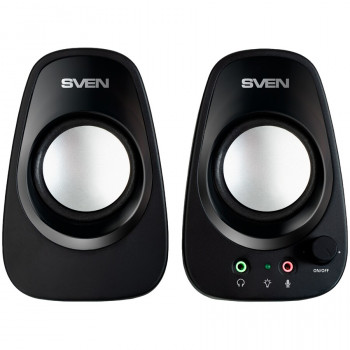 Reproduktor SVEN 190, čierny, USB, výstupný výkon 2x3W (RMS)